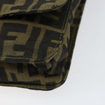 Fendi Flat Messenger Bag Zucca Canvas - image 8