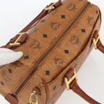 MCM Visetos logogramme Handbag Canvas and Leather - image 15