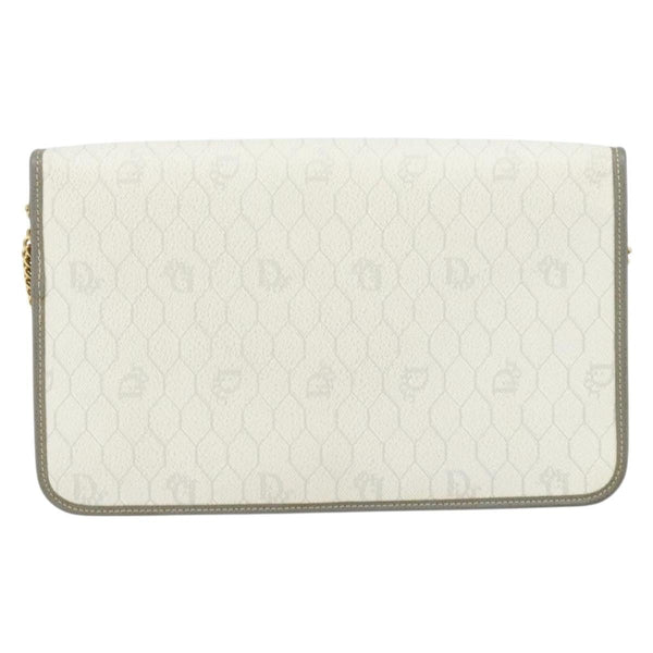 Christian Dior Vintage Honeycomb chain Canvas
