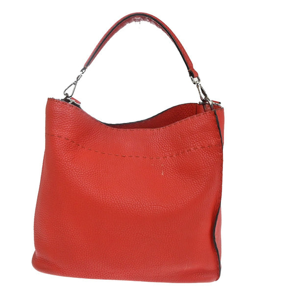 Fendi Selleria Anna Bucket Bag Leather Small