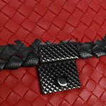 Bottega Veneta Glass Shoulder Bag Intrecciato Nappa with Snakeskin Small - image 12