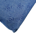 Chanel Vintage CC Tote Denim Large - image 7