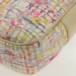 Chanel Vintage Clover Camera Bag Printed Canvas Small - image 12