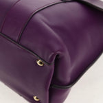 Salvatore Ferragamo Gancini Lock Flap Tote Leather Medium - image 9