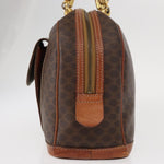 Celine Vintage Macadam Handbag Canvas and Leather - image 3