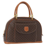 Celine Vintage Macadam Handbag Canvas and Leather - image 19
