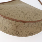 Christian Dior Vintage Honeycomb Flap Crossbody Bag Canvas and Leather - image 11