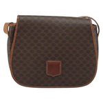 Celine Vintage Macadam Shoulder Bag Canvas and Leather - image 17