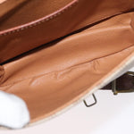 Celine Vintage Macadam Shoulder Bag Canvas and Leather - image 20