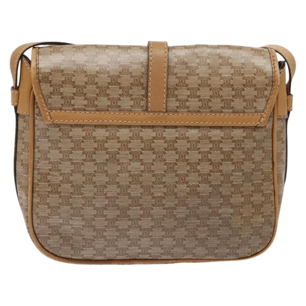 Celine Macadam Shoulder Bag PVC Leather