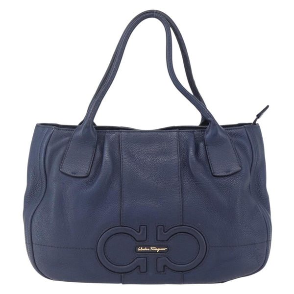 Salvatore Ferragamo Izzie Gancini Embossed Tote Soft Calf Large - image 1