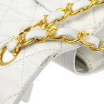 Chanel Vintage Classic Double Flap Bag Quilted Lambskin Medium - image 9