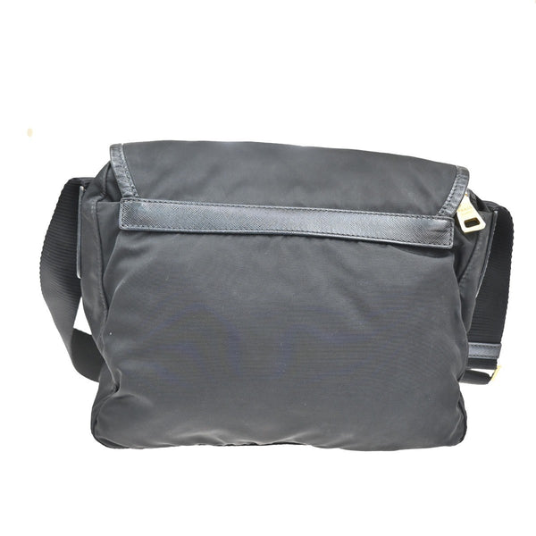Prada Buckle Messenger Bag Tessuto Medium