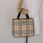 Burberry Vintage Tote Vintage Check Coated Canvas Small - image 12