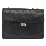 Chanel Vintage Mademoiselle Lock Trapezoid Flap Bag Quilted Lambskin Medium - image 19