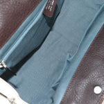 Salvatore Ferragamo Gancini handbag Leather - image 3