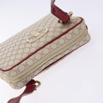 Celine Vintage Macadam Shoulder Bag Canvas Small - image 16