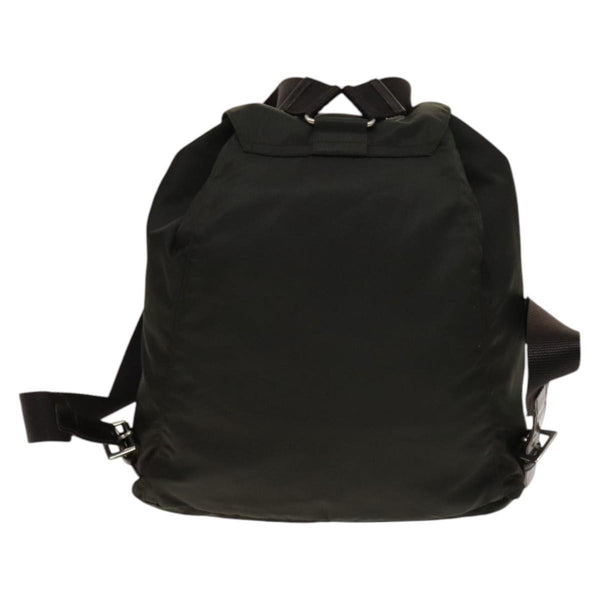 Prada Front Pocket Buckle Backpack Nylon