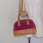 Celine Vintage Macadam Handbag C Macadam Suede - image 14