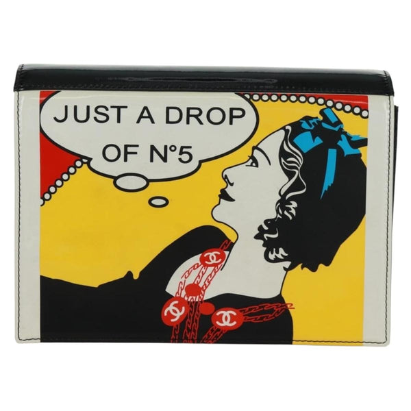 Chanel Just a Drop of No.5 Comic Coco Clutch Patent - image 1