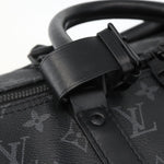 Louis Vuitton Keepall Bandouliere Bag Limited Edition Foliage Monogram Eclipse 50 - image 14
