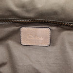 Chloe Abby Convertible Frame Satchel Leather with Suede - image 6