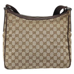 Gucci Vintage Shoulder Bag GG Canvas and Leather Small - image 2