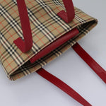 Burberry Nova Check Tote canvas check pattern - image 12