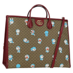 Gucci Doraemon Tote Printed Mini GG Coated Canvas Large - image 1