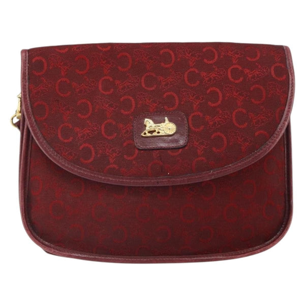 Celine C Sulky Shoulder bag Canvas
