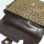 Celine C Sulky Shoulder bag Canvas and Leather - image 19