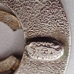 Chanel CC Cutout Round Clip-On Earrings Metal - image 4