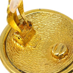 Chanel CC Round Earrings Metal - image 4