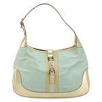 Gucci Vintage Jackie Shoulder Bag Canvas and Leather - image 13