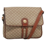 Celine Vintage Macadam Shoulder Bag Canvas and Leather - image 13