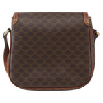 Celine Vintage Macadam Shoulder Bag Canvas and Leather - image 2