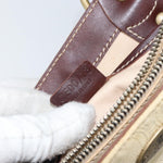 Celine Vintage Macadam Handbag Canvas and Leather - image 7