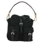 Prada Double Pocket Drawstring Shoulder Bag Tessuto - image 1
