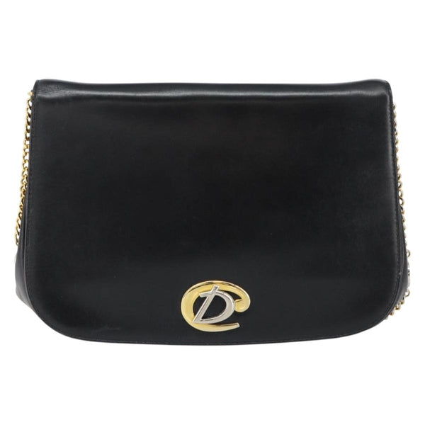 Christian Dior Vintage Chain Flap Shoulder Bag Leather - image 1