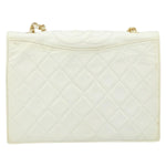 Chanel Vintage CC Full Flap Bag Quilted Lambskin Small - image 19