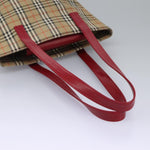 Burberry Nova Check Tote canvas check pattern - image 7