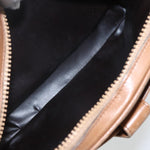 Celine Vintage Macadam Shoulder Bag Canvas and Leather - image 20