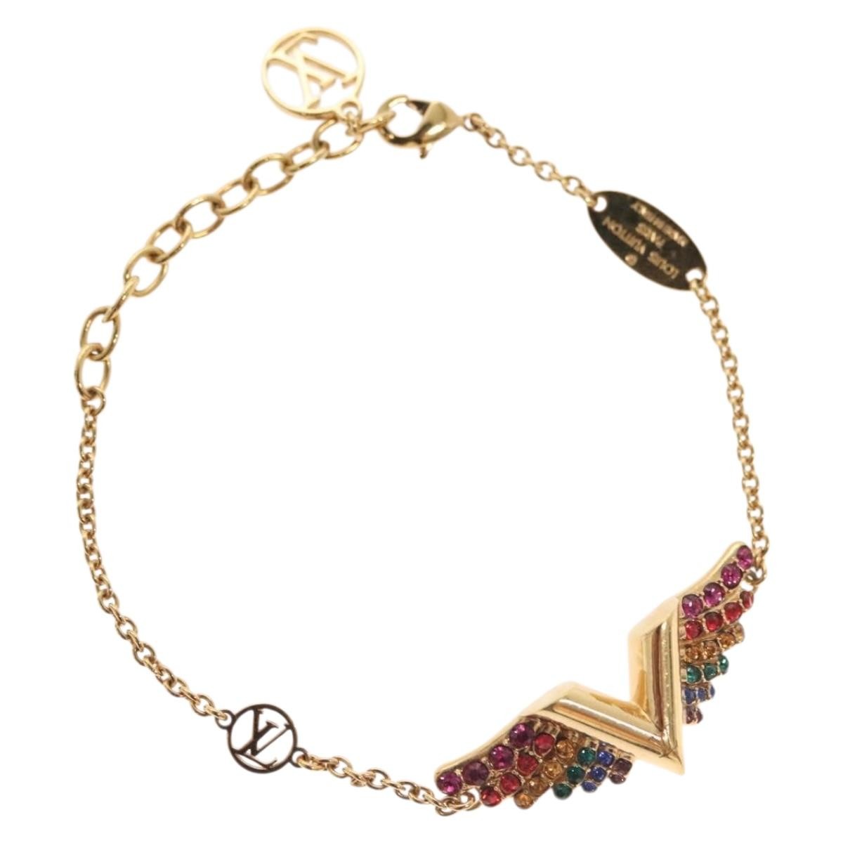 Louis Vuitton Essential V California Dreaming Bracelet Metal with Crystals - image 1