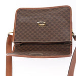 Celine Vintage Macadam Shoulder Bag Canvas Medium - image 16