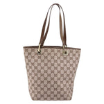 Gucci Vintage Bucket Shopping Tote GG Canvas Small - image 1