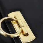 Salvatore Ferragamo Gancini Flap Shoulder bag Leather - image 12