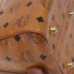 MCM Visetos logogramme Handbag Canvas and Leather - image 11