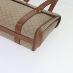 Celine Vintage Macadam Handbag Canvas and Leather - image 7