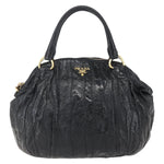 Prada Waves Hobo Leather and Tessuto Large - image 1