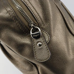 Salvatore Ferragamo Gancini Buckle Shoulder Bag Leather Large - image 12